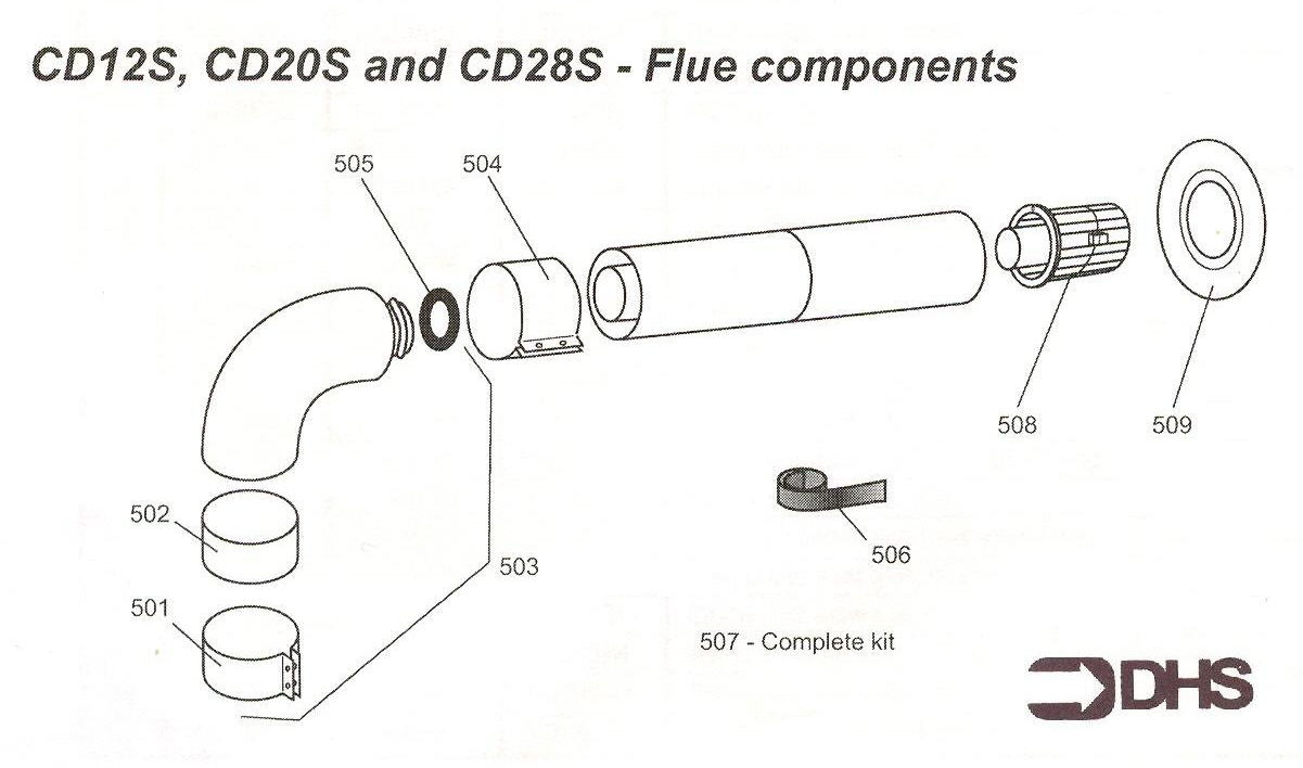 Exploded Diagram for ELECTRICAL WIRING ASSY