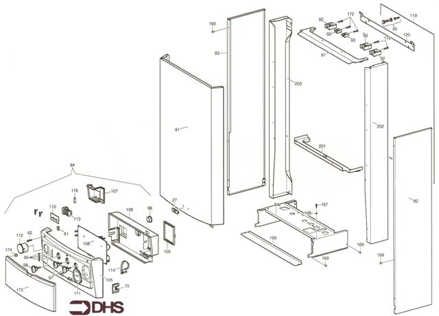 Exploded Diagram for CASING