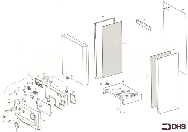 Exploded Diagram for CASING