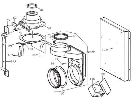 Exploded Diagram for CHASIS