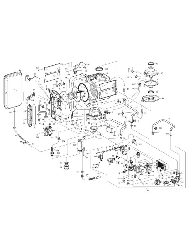 Exploded Diagram for COMPLETE MODEL