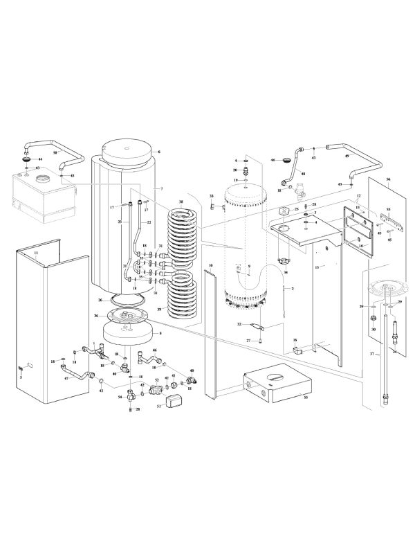 Exploded Diagram for COMPLETE MODEL