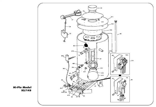 Exploded Diagram for BOILER ASSEMBLY