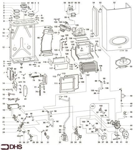 Exploded Diagram for COMPLETE MODEL