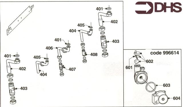Exploded Diagram for PUMP ASSY