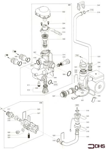 PUMP - WATER ASSY logo
