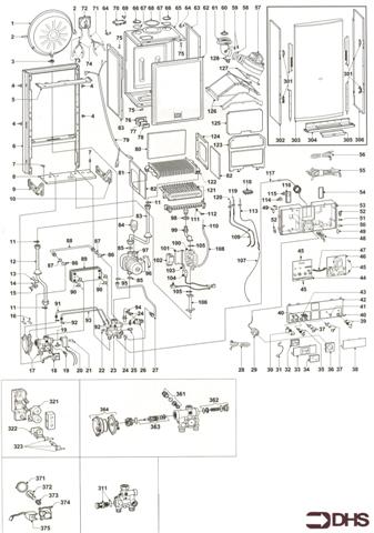 Exploded Diagram for COMPLETE MODEL