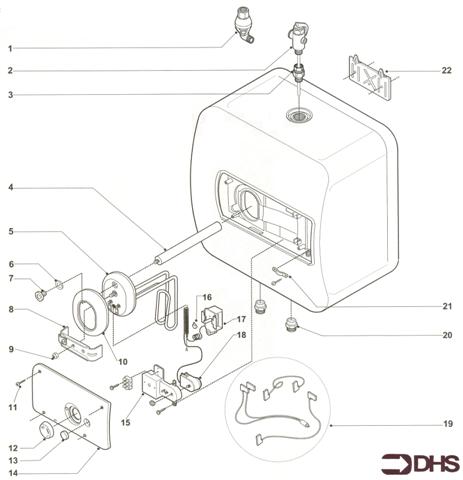 Exploded Diagram for COMPLETE MODEL