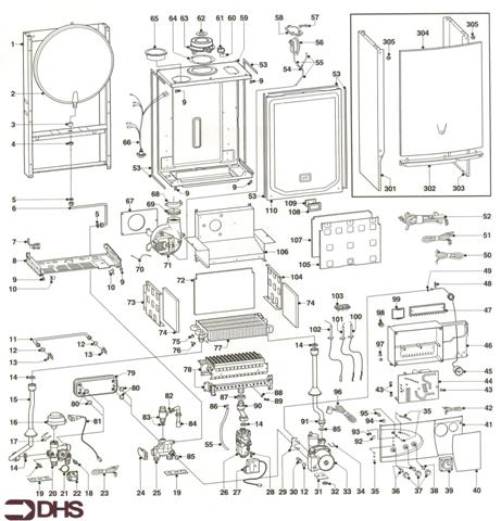 Exploded Diagram for COMPLETE MODEL
