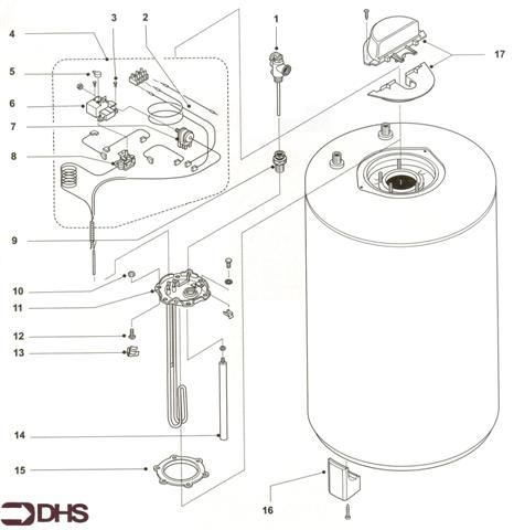 Exploded Diagram for COMPLETE MODEL