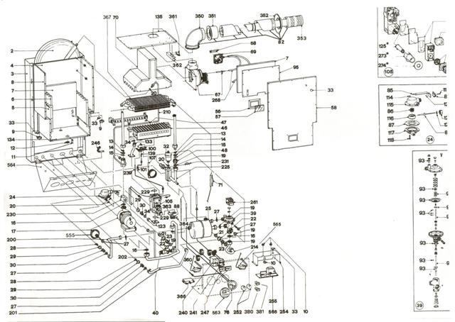 Exploded Diagram for COMPLETE MODEL