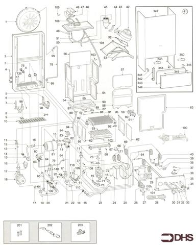 Exploded Diagram for COMPLETE MODEL
