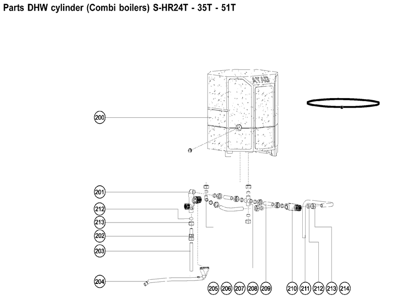 DHW CYLINDER logo