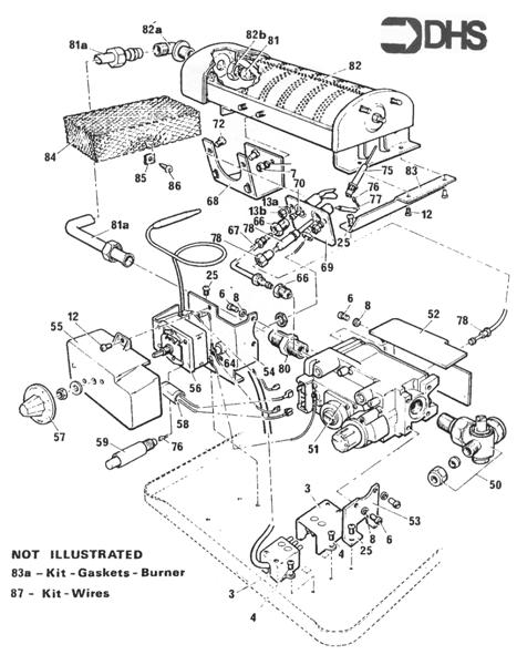 Exploded Diagram for BURNER