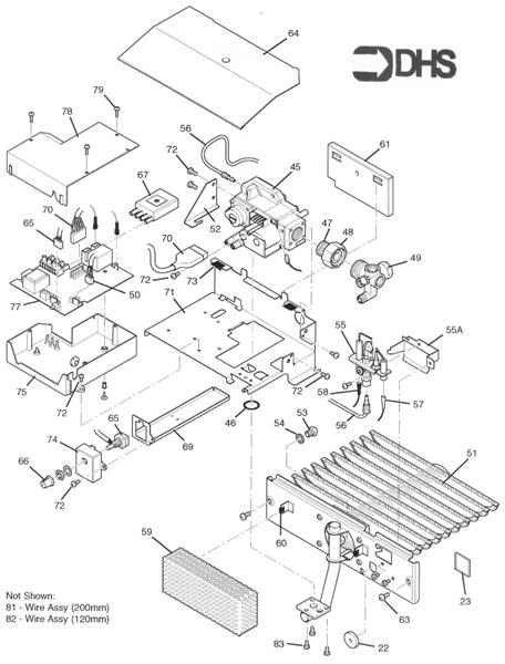 Exploded Diagram for CONTROLS 2
