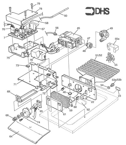 Exploded Diagram for BURNER & CONTROL