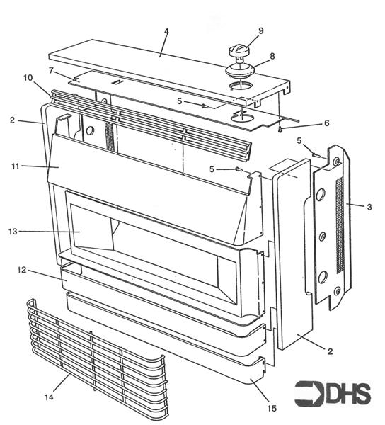 Exploded Diagram for OUTERCASE ASSY
