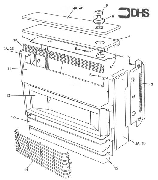 Exploded Diagram for OUTERCASE ASSY