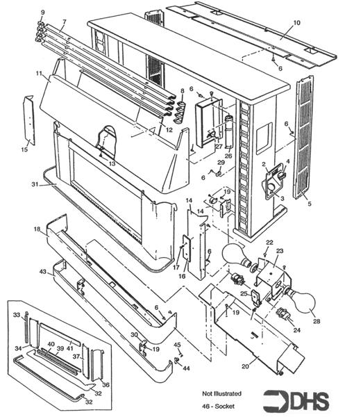 Exploded Diagram for OUTERCASE ASSY