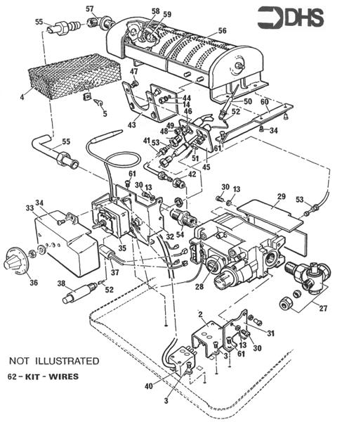 Exploded Diagram for CONTROLS