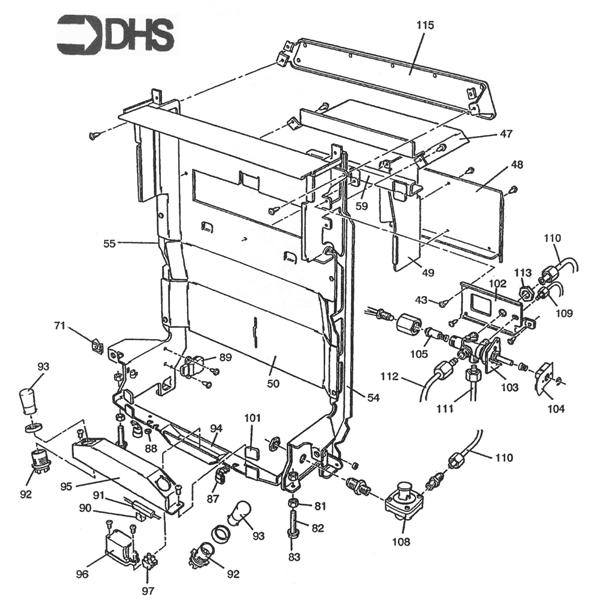Exploded Diagram for CONTROLS