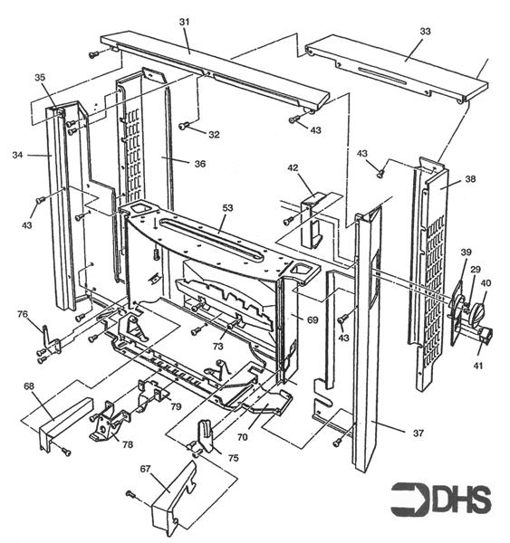 Exploded Diagram for OUTER FRAME