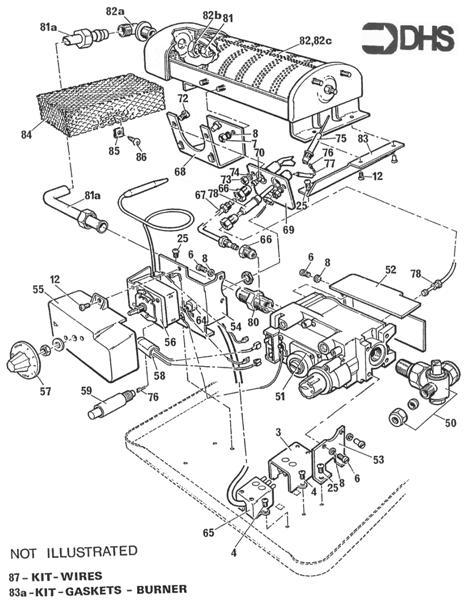 Exploded Diagram for CONTROLS
