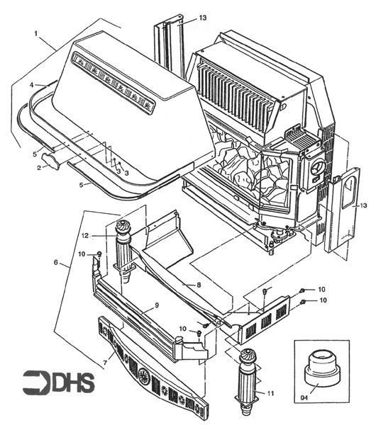 Exploded Diagram for OUTERCASE ASSY