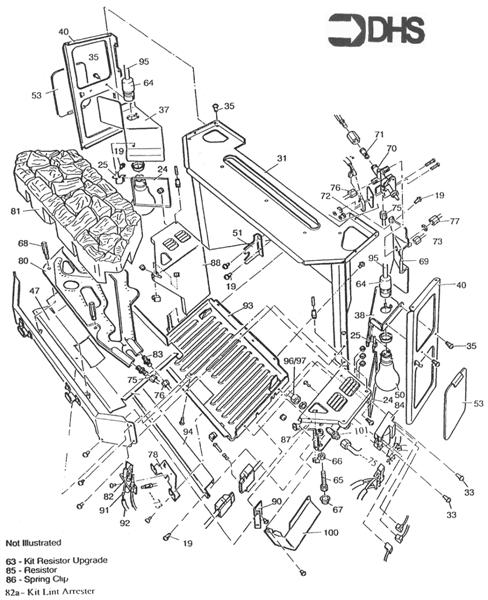 Exploded Diagram for CONTROLS