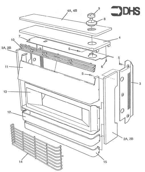 Exploded Diagram for OUTERCASE ASSY