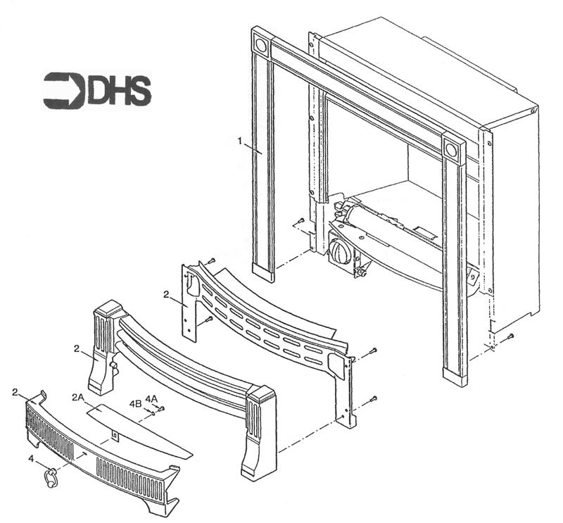 FIRE SURROUND/FENDER ASSY logo