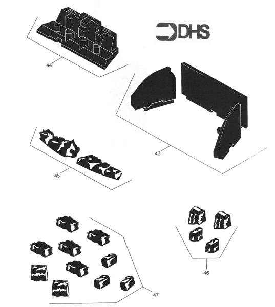 Exploded Diagram for COAL BED