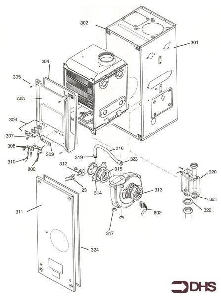 Exploded Diagram for INNERCASE ASSY
