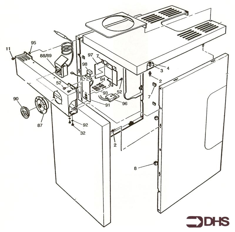 Exploded Diagram for OUTERCASE
