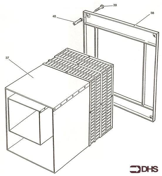 Exploded Diagram for FLUE