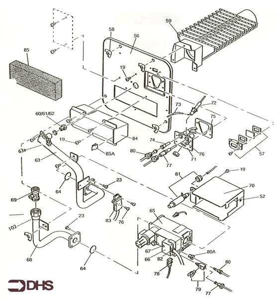 Exploded Diagram for CONTROLS