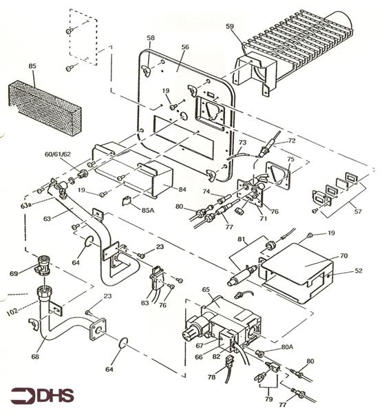 Exploded Diagram for CONTROLS