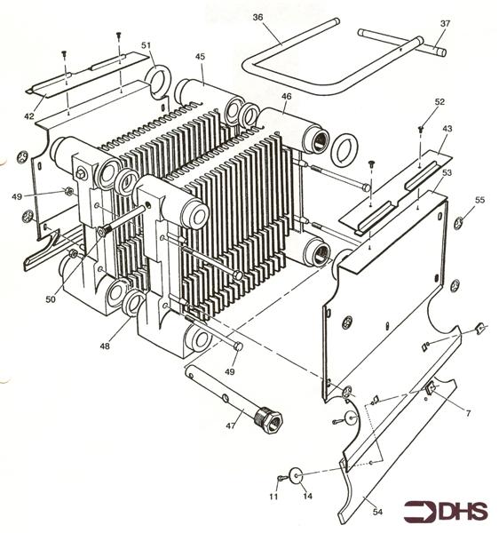 Exploded Diagram for BOILER ASSY