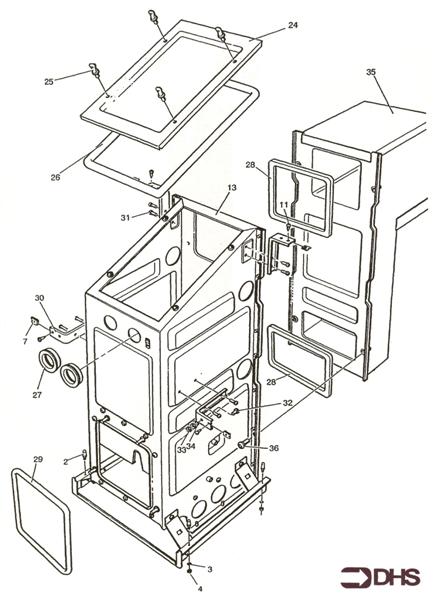 Exploded Diagram for BOX COMBUSTION