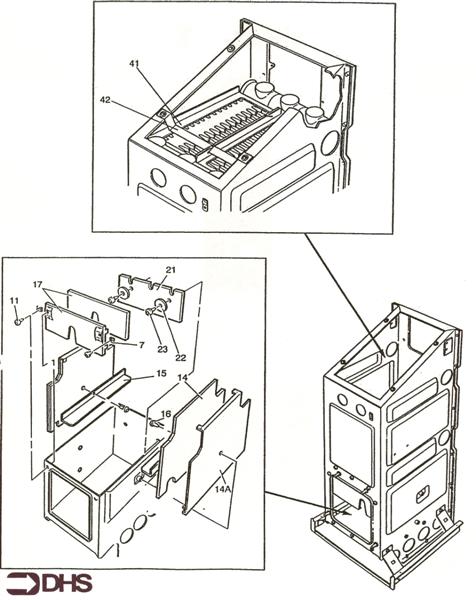 Exploded Diagram for BOX COMBUSTION 2