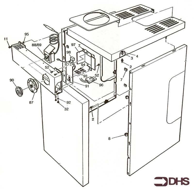 Exploded Diagram for OUTER CASE ASSY