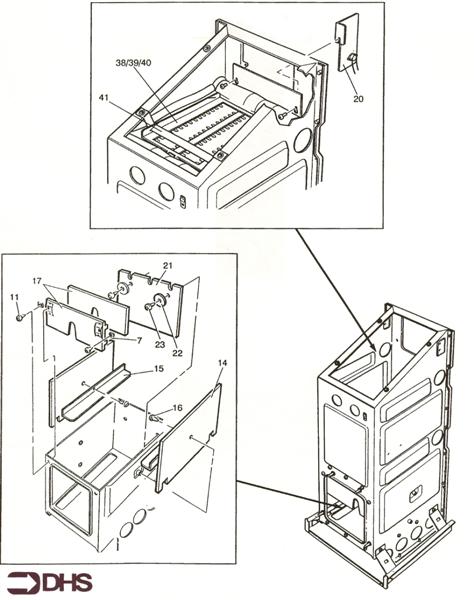 Exploded Diagram for BOX COMBUSTION 2