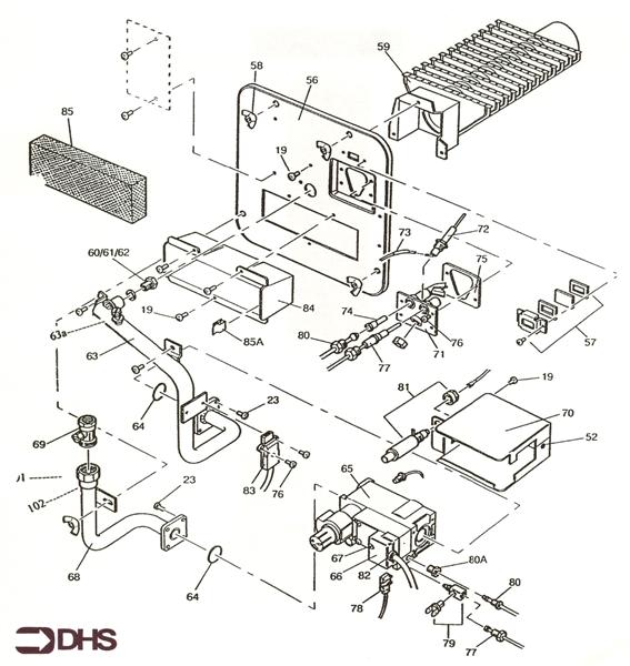 Exploded Diagram for CONTROLS