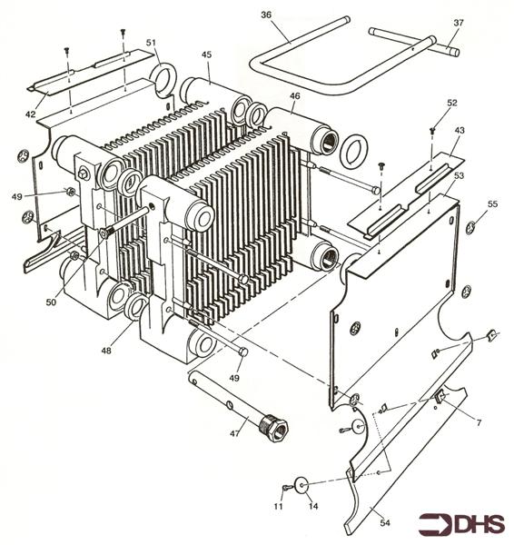 Exploded Diagram for BOILER ASSY