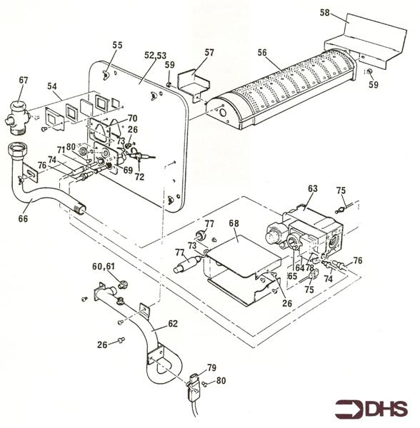 Exploded Diagram for DOOR & CONTROLS