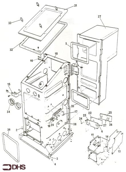 Exploded Diagram for BOX COMBUSTION