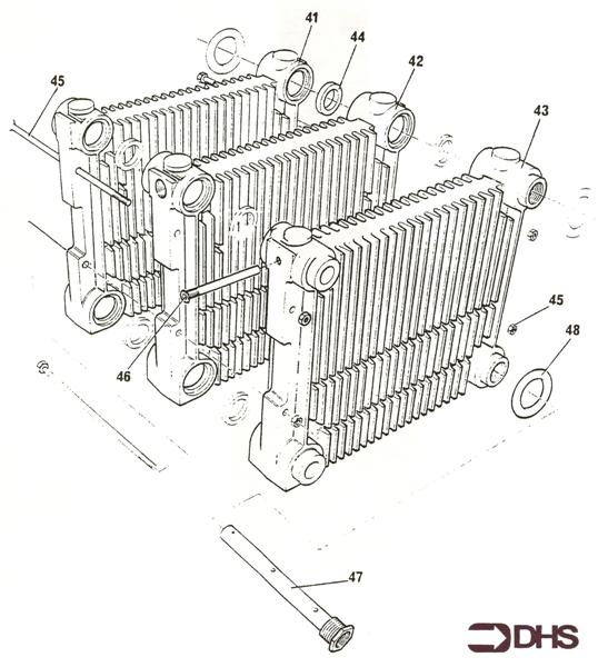 Exploded Diagram for BOILER ASSY