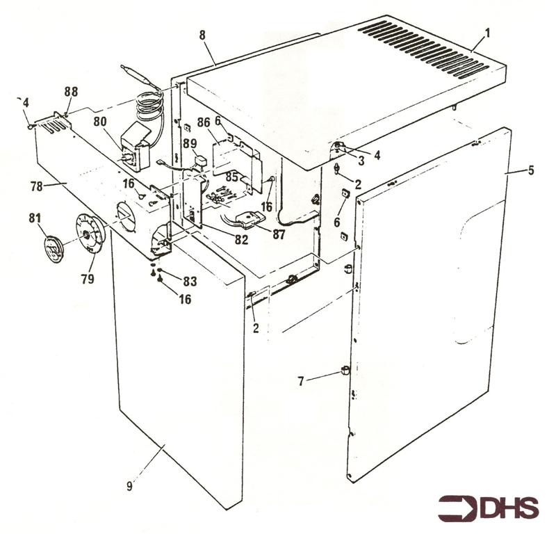 Exploded Diagram for OUTER CASE ASSY