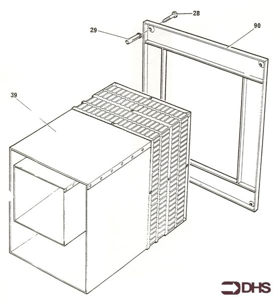 Exploded Diagram for FLUE ASSY