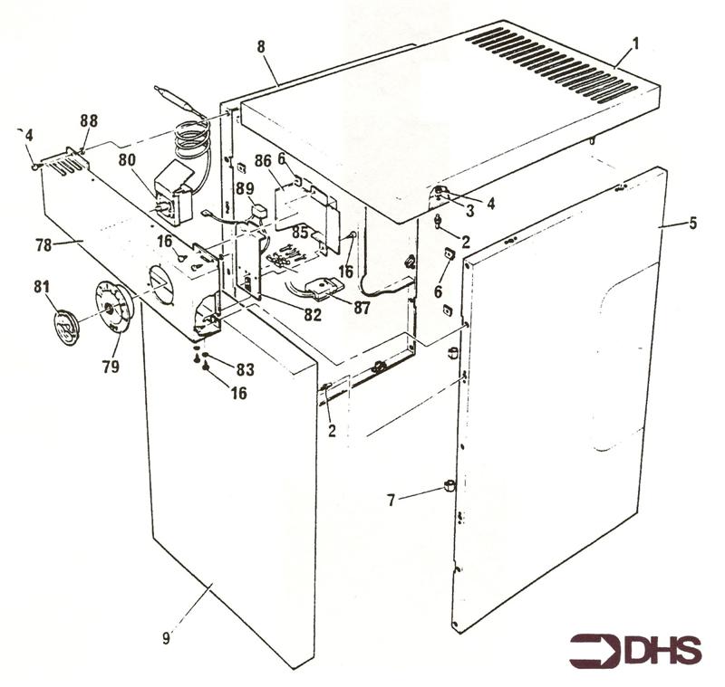 Exploded Diagram for OUTER CASE ASSY